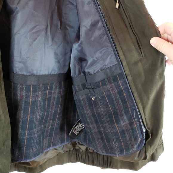 Jos A Bank Microfiber Jacket w Zip in Lining - Picture 5 of 6